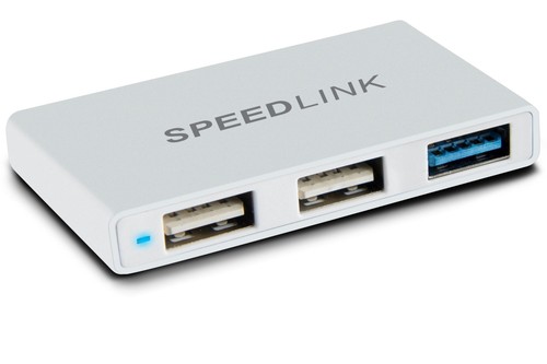 Speedlink Plea USB-C auf USB-A USB-Hub Adapter 3-Port 3.0 / 2.0 Typ C Konverter - Bild 2 von 2