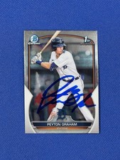 Peyton Graham Auto Signed 2023 Bowman Chrome #BCP-57 autograph Tigers GG
