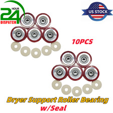 10x Dryer Support Roller For Huebsch Speedqueen w/Seal 70568201 70298701