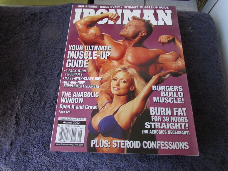 NEW IRONMAN Bodybuilding Magazine         8  /  2002