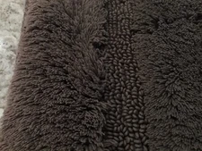 FRONTGATE Rugs. Lot Of THREE. x2- 70”x30”; x1- 34”x21”. Brown/Dk Taupe. Exc Cond