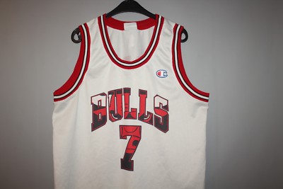 Champion NBA BULLS ブルズ Ben Gordon ゲームシャツ Vintage Chicago Bulls Ben Gordon Champion NBA Jersey #1 Sz. M