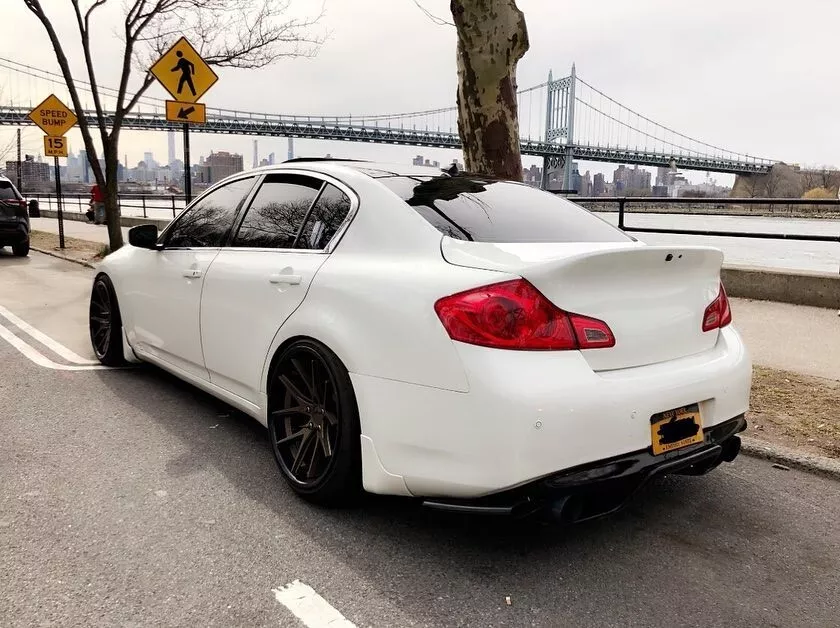 G37 top sale secret rear diffuser