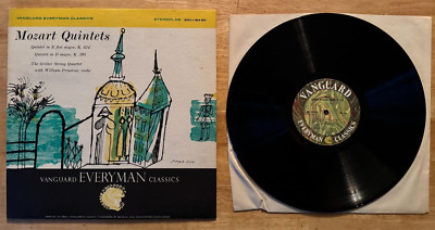 LP 33 WOLFANG AMADEUS MOZART - WILLIAM PRIMROSE (QUINTET E FLAT MAJOR - D MAJOR)