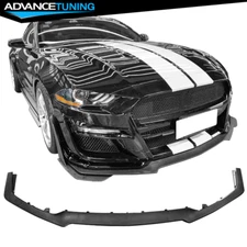 Replacement Front Lip for 18-23 Ford Mustang GT500 Style Front Bumper Cover - PP