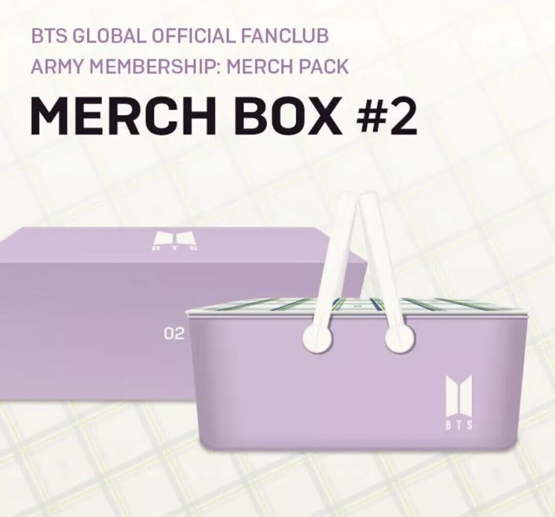 BTS Picnic Merch Box #2 ARMY Membership Merch Pack Full Set
