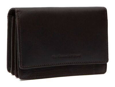 The Chesterfield Brand Salzburg Harmonica Wallet Geldbörse Brown dunkelbraun Neu