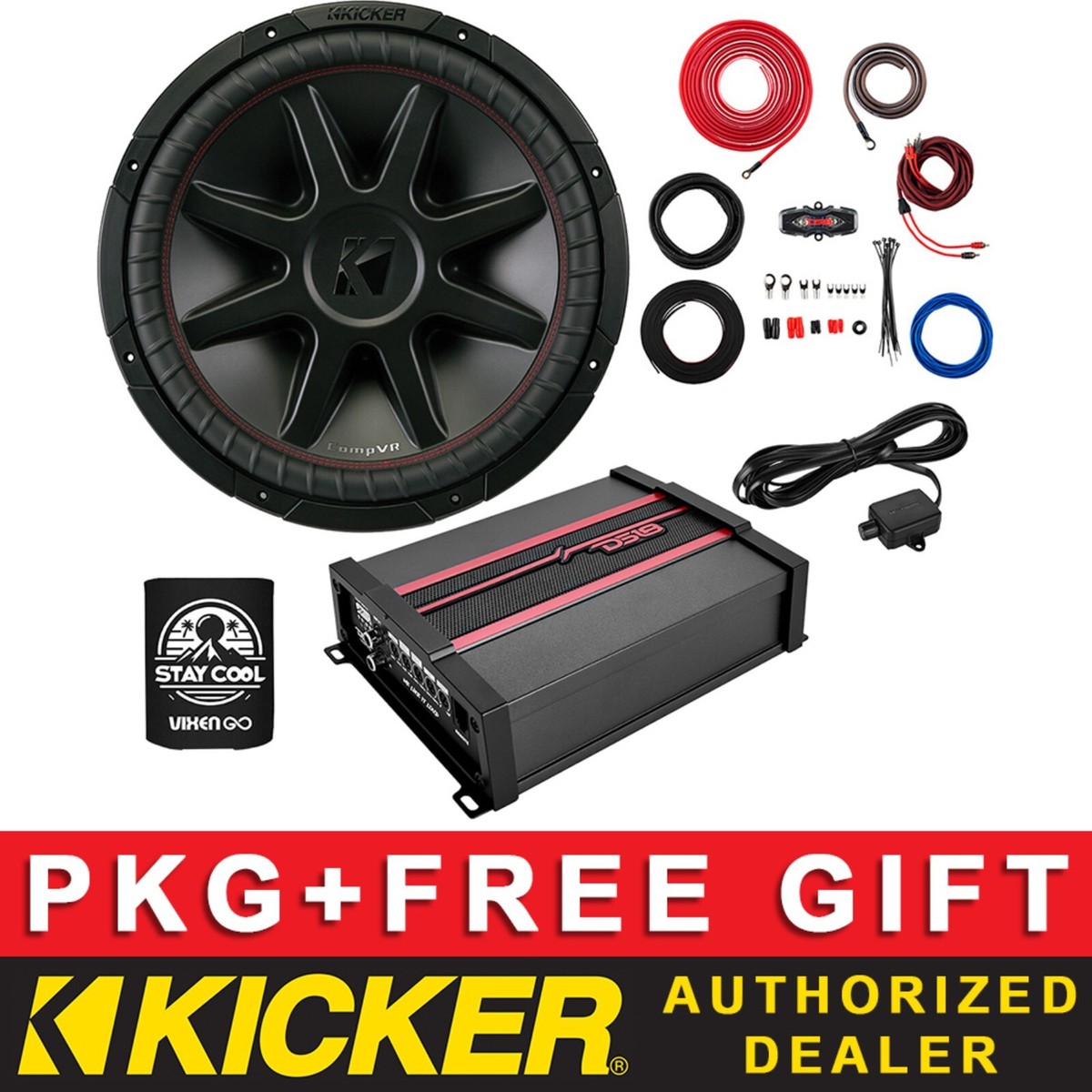 KICKER 500W CVR154 15