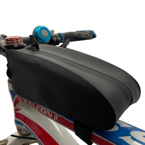 Bike Tube Front Bag Road Bike Mountain Bike Adjustable Binding Front Beam Bag - Picture 14 of 24
