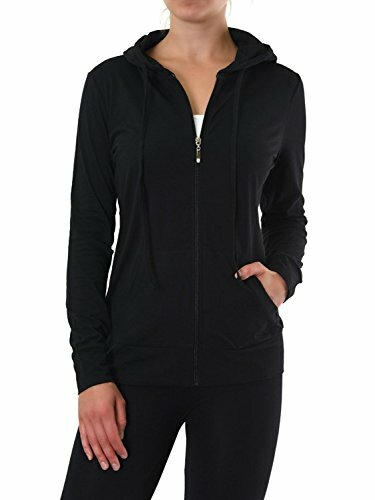 Thin Cotton Zip Up Hoodie Jacket 