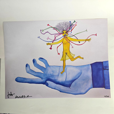Alejandro Jodorowsky Original Kunstdrucke Signiert Limited Edition Selten