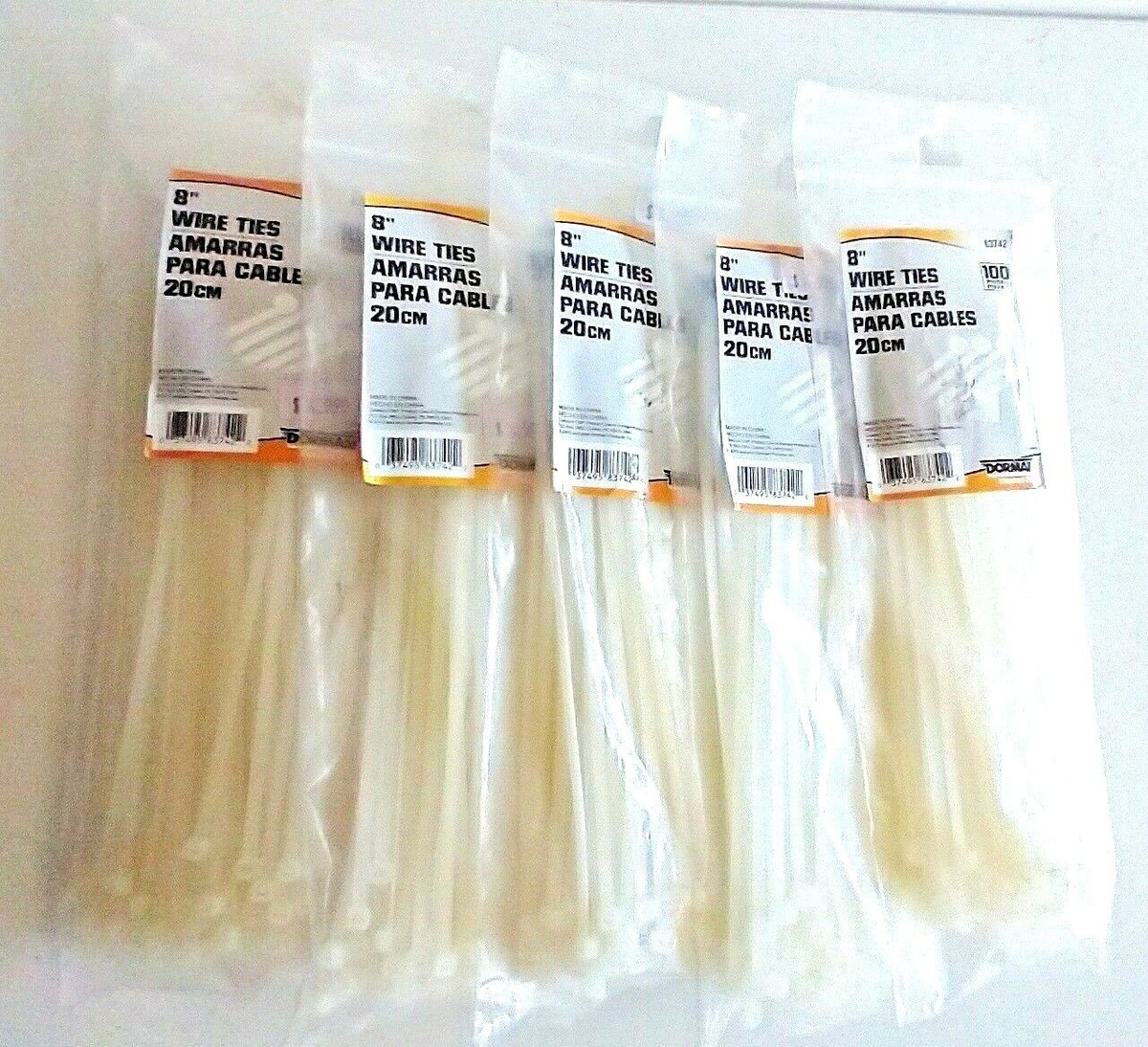 500 Pieces Wire Ties 8