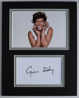 Gwen Dickey Signed Autograph 10x8 photo display Music R&B Rose Royce AFTAL COA