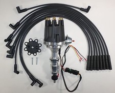 Ford Fe 352-360-390-427-428 Black Small Cap Hei Distributor Spark Plug Wires