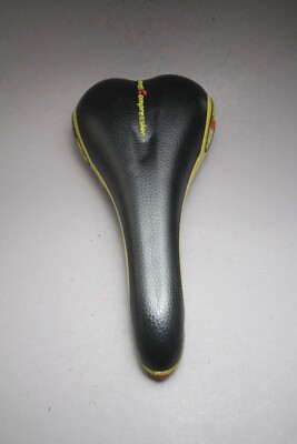 Selle Bassano S2K Anti Compression Saddle / Black Yellow / Vuelta