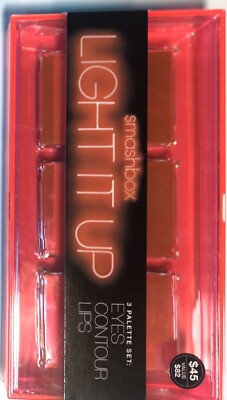 Smashbox Light it up 3 Palette set: Eyes, Contour & Lips New