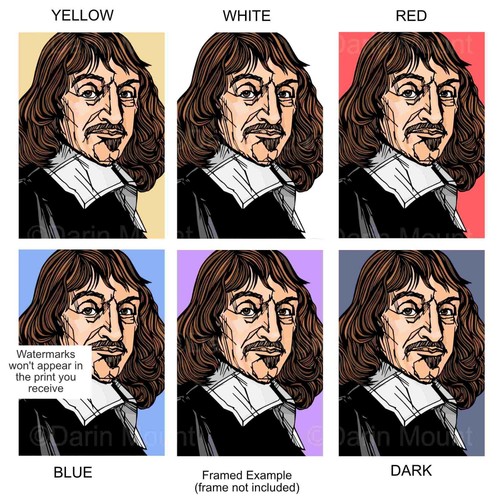 Impresión RENE DESCARTES, Meditaciones sobre la Primera Filosofía, Obra de René Descartes - Imagen 8 de 13