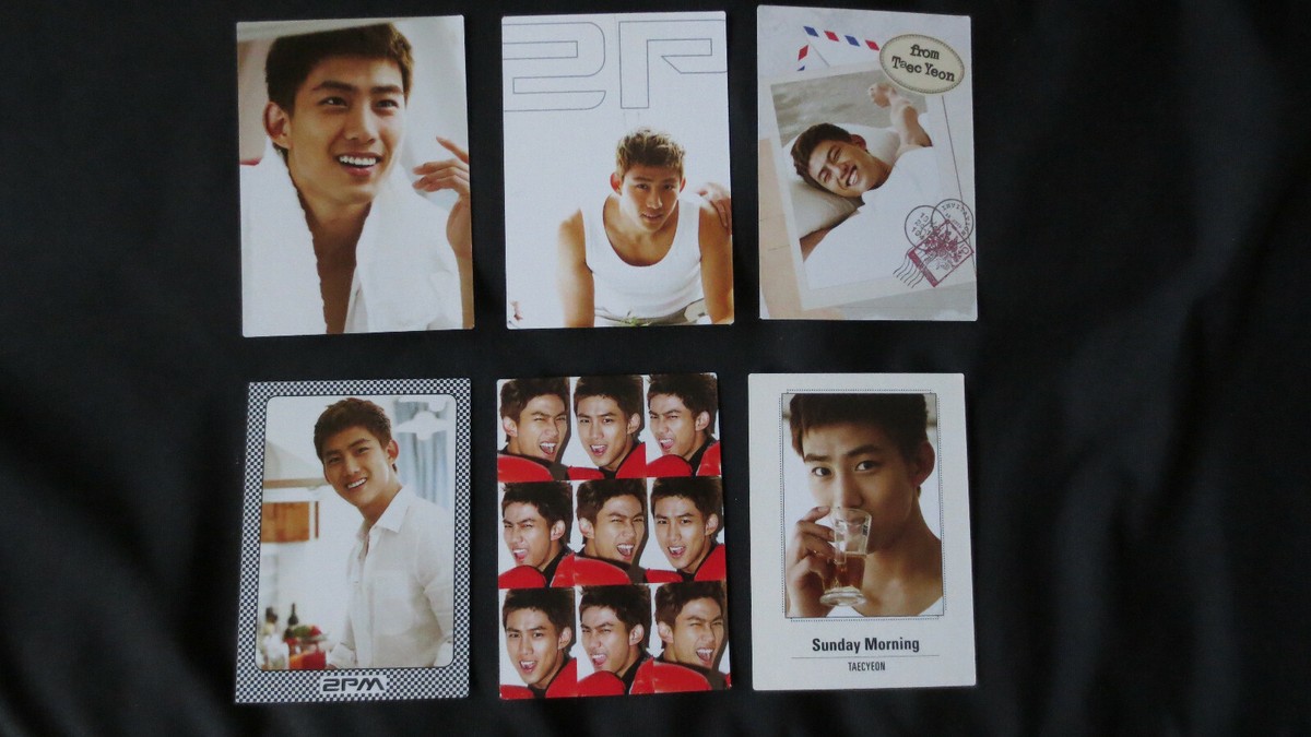 ☆2PM☆ カード 2pm cards SET Taecyeon KPOP Photo Cards JYP Entertainment Dream