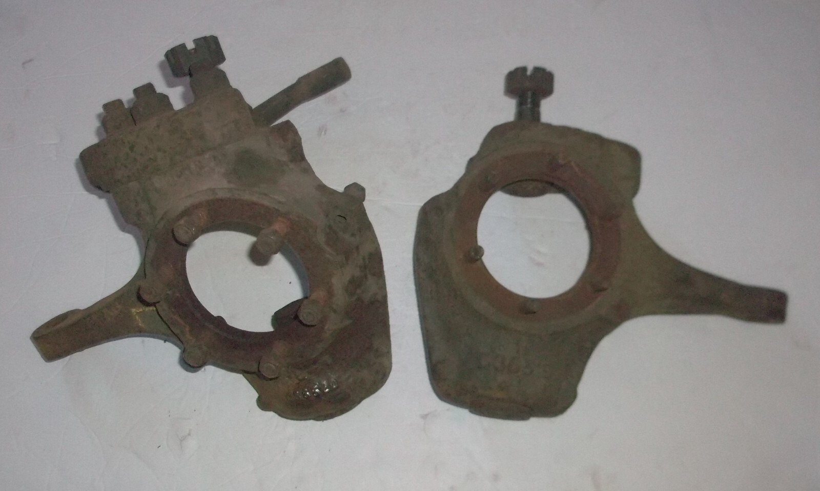 GM Chevy Dana 44 Steering Knuckle Set w/ Arm Flat Top K20 K30 Etc. 36519 & 36520 eBay