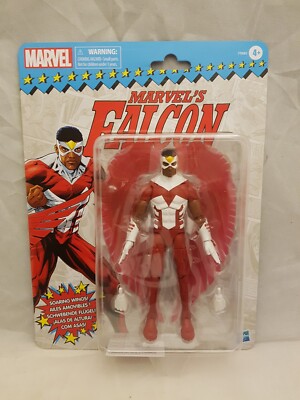 Marvel Legends Retro 6'' Avengers Falcon Actionfigur mit Zubehör Hasbro