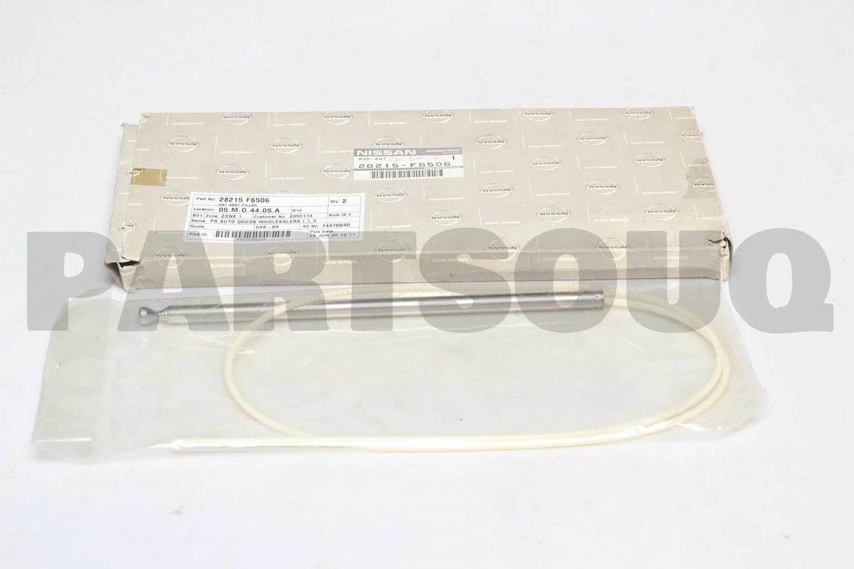 28215F6506 Genuine Nissan ANT ASSY PILLAR 28215-F6506 | eBay