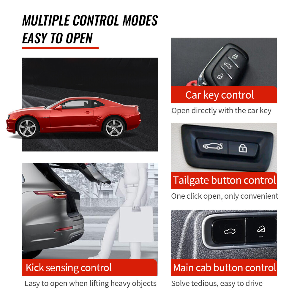 2X Rear Tailgate Power Hatch Lift Support for 2014 - 2019 Nissan Rogue SL 2.5L