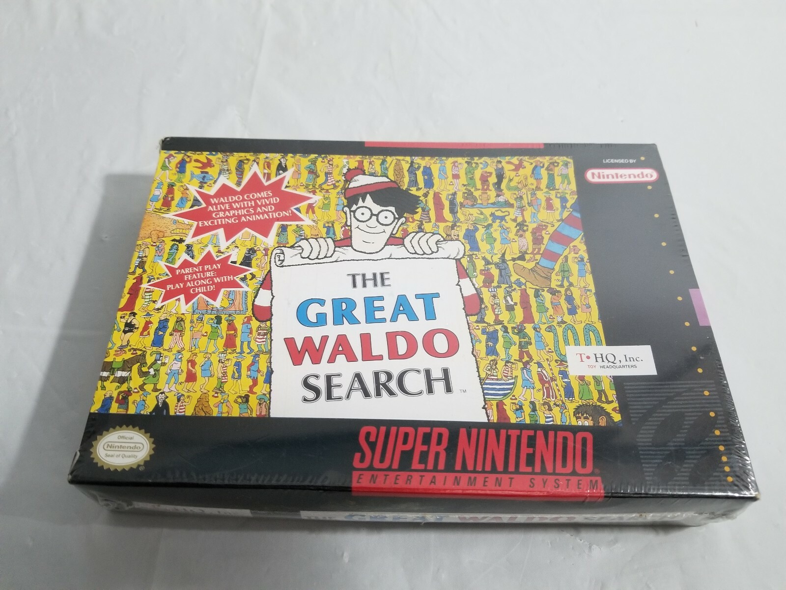 The Great Waldo Search (Super Nintendo Entertainment System) Factory Seal