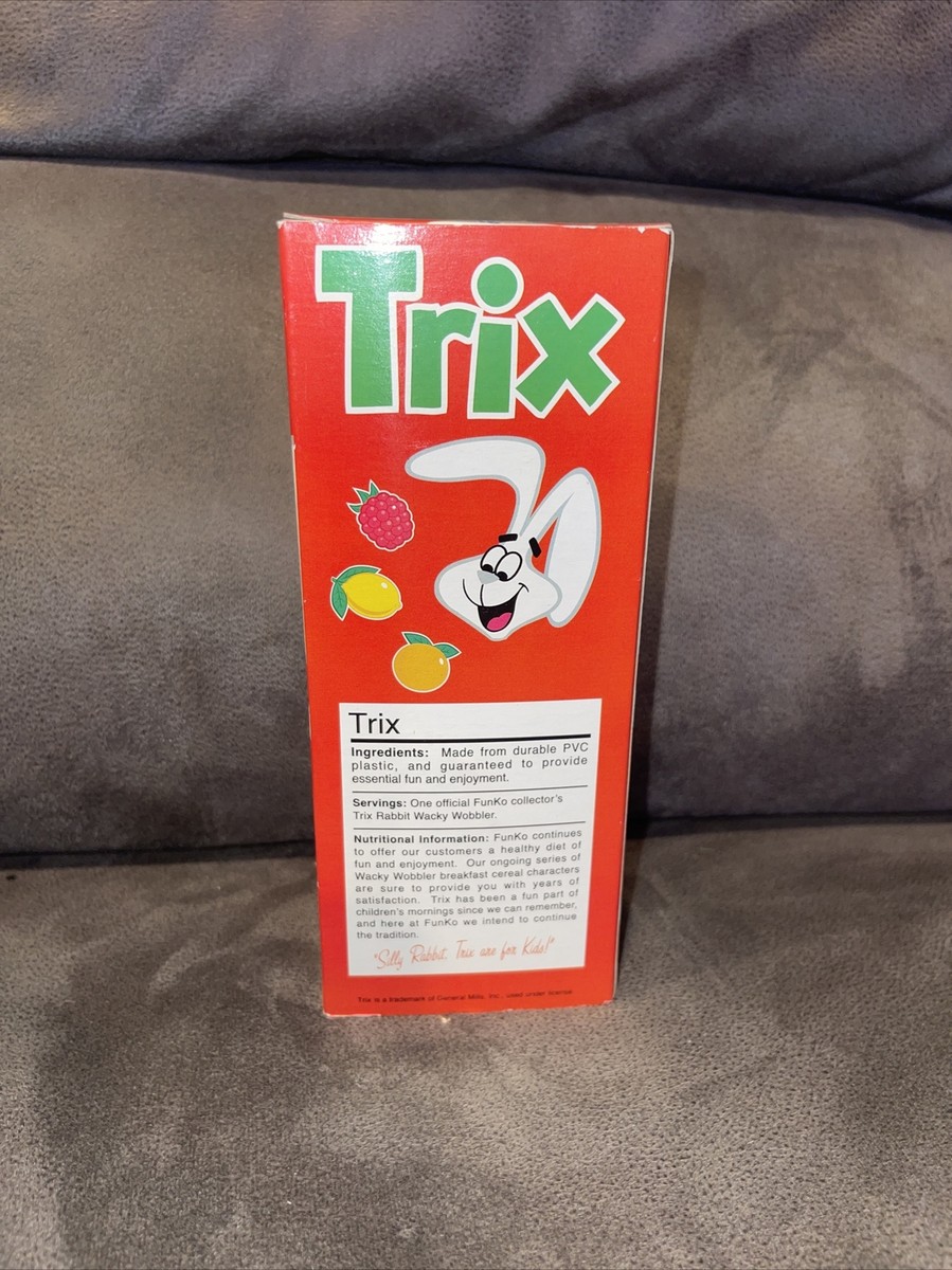 その他 funko wacky wobbler Trix Rabbit Trix Rabbit Cereal Wacky Wobbler by FUNKO New in Box NIB