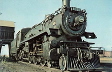 Postcard Canadian Pacific Locomotive 1271 Steam (4-6-2) Port McNicoll Ontario