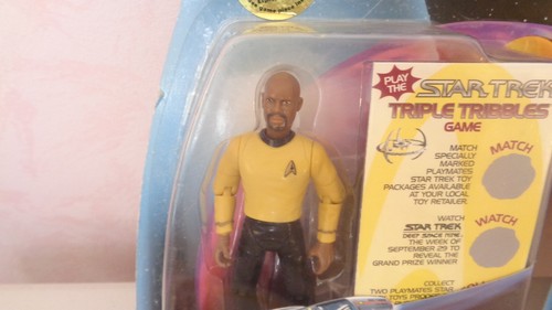 Star Trek DS9 Set 5 Figures 4.5-in Playmates Sisko Dax Bashir Odo Koloth Tribble - Picture 2 of 13