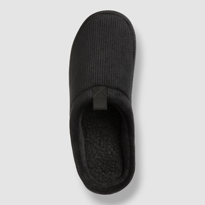 Isotoner Advanced Memory Foam Corduroy Hoodback Comfort Slippers Size 13/14 Isotoner Signature Men main image 2