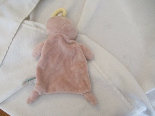 Douglas Baby STANLEY SLOTH Plush TEETHER Ring Security Blanket 10" hearts flower - Picture 2 of 2
