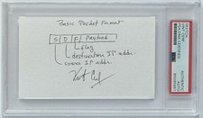 VINT CERF SIGNED BASIC INTERNET PACKET DRAWING ORIGINAL SKETCH GOOGLE PSA DNA