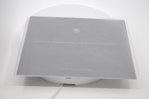 Caja de reloj de madera vacía Tag Heuer con certificado de autenticidad para Kirium Absolute TI5 cronógrafo 14/50 - Imagen 9 de 11