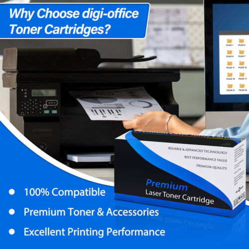 2PK Compatible W1340A 134A With Chip Toner Cartridge For HP Laserjet MFP M234sdw - Picture 2 of 19