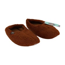 RockDove Brown Fleece Slipper Womens Shoes, Brown, Size 5-6