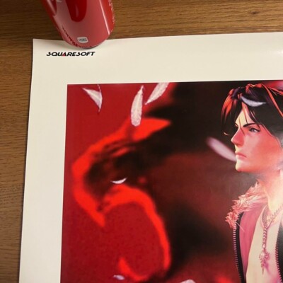 FINAL FANTASY VIII 1999 Japan Original Promol Poster B2 20x28in