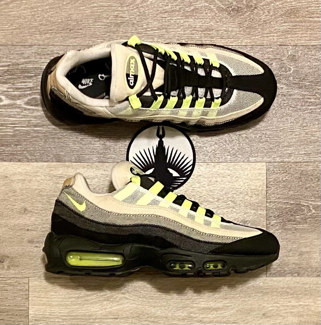 Nike Air Max 95 Black Reflective Volt for Sale | Authenticity