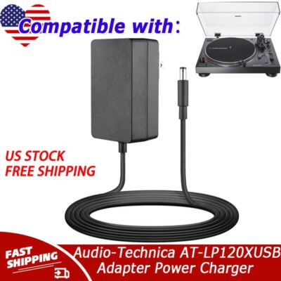 AC Adapter for Audio-Technica AT-LP120XUSB SV Direct Drive Turntable Analog