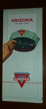 1959 Arizona road map Conoco gas oil Baby State route 66 pre interstate