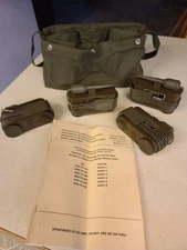 Vintage 1969 Military Vietnam Era Vibration Intrusion Detecting Set TRC- 3A