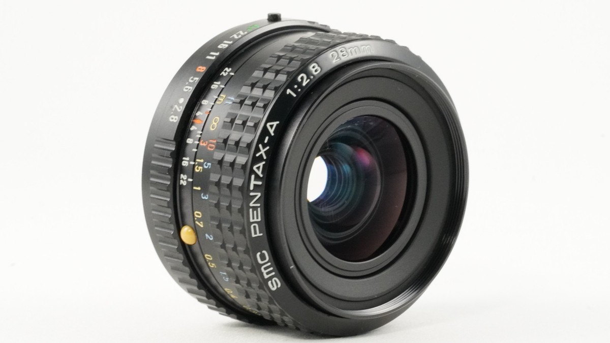 PENTAX smc PENTAX-A 28mm f/2.8 Wide Angle Lens K Mount From Japan