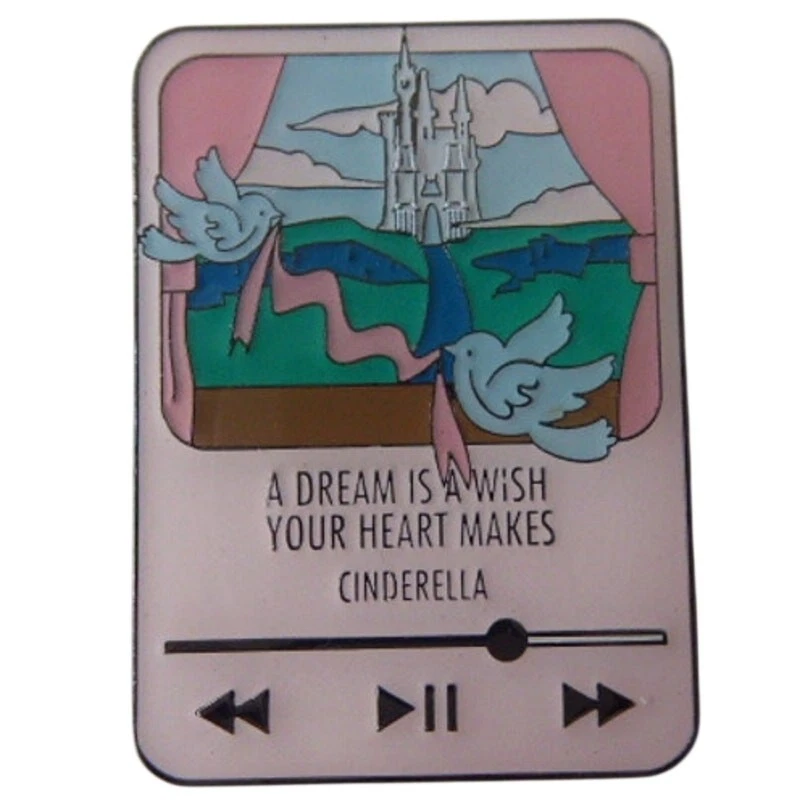 Disney Trading Pin Princess Songs - A Dream Is A Wish Your Heart Makes