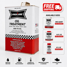 Prolube Engin Oil Treatment 1qt - Engine Oil Additive For Gas Diesel Engines