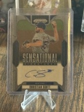 2025 PaniniPrizm-SensationalSignatures Christian Scott,Christian Scott#SS-CS(AU)