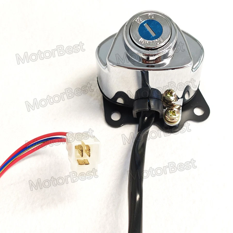 Interruptor de encendido y cubierta para Honda Shadow Spirit 750 2001-2006 y 2010-2014 Foto 4 de 4