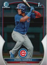 2023 Bowman #BCP-2 Pedro Ramirez Chrome Prospects