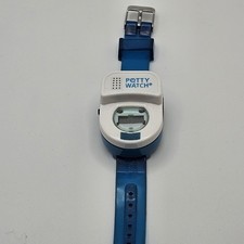 Potty Watch Digital Blue  White