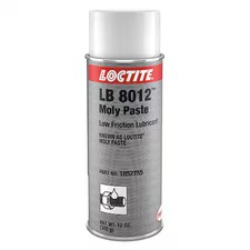 Loctite 1852755 Anti-Seize, 12 Oz, Moly, Spray Can, Black Lb 8012 Tm Moly Paste