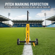 2 Wheeled Traffic Line Marking Machine For Garage Parking Lot Line Painting UK